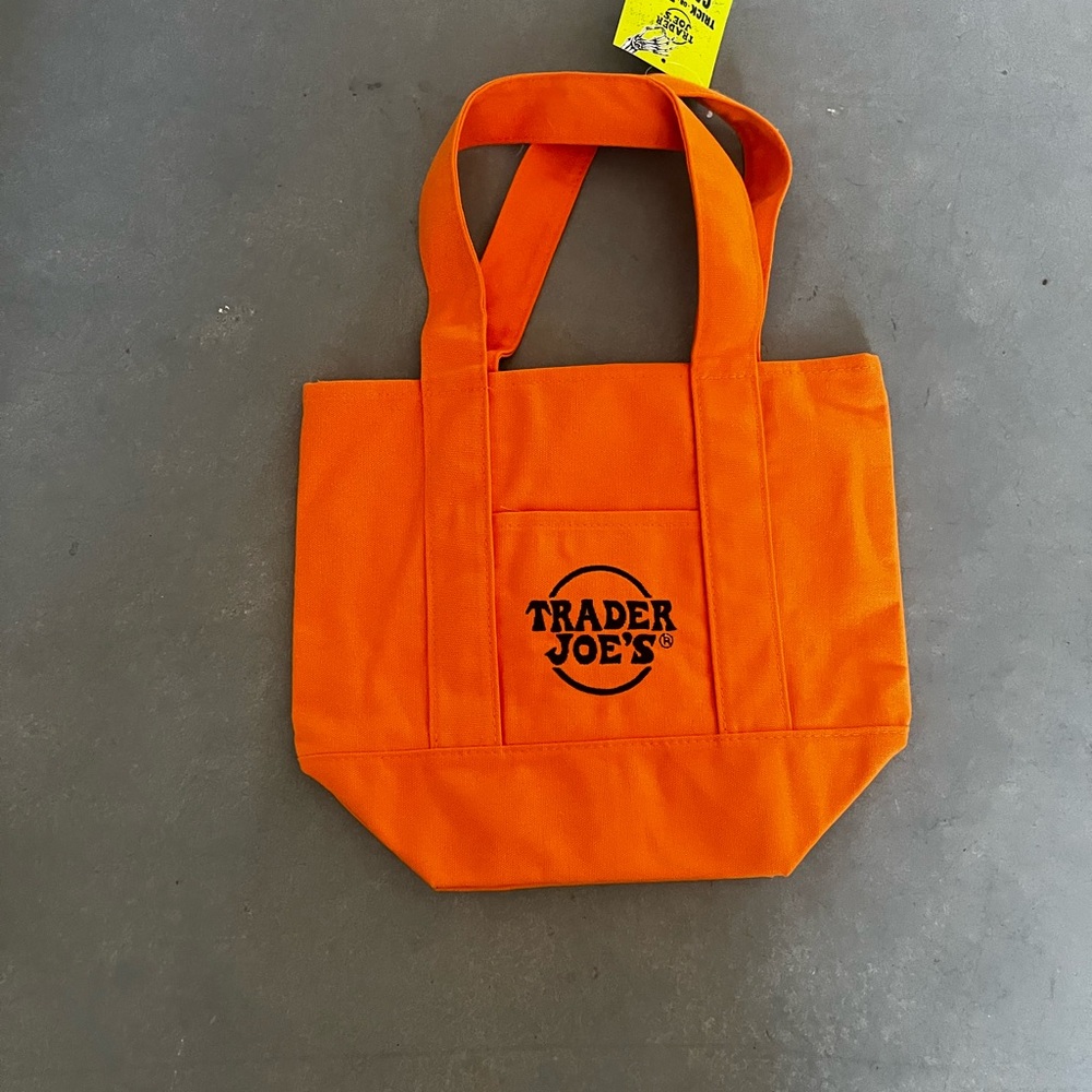 Trader Joe's Orange Mini Bag